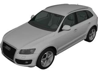 Audi Q5 (2009) 3D Model preview