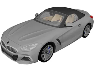 BMW Z4 M-Sport (2019) 3D Model preview