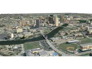 Tampa City 3D Model preview