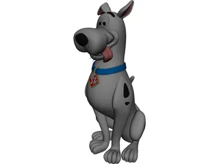 Scooby 3D Model preview