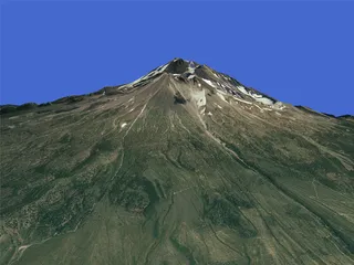Mount Shasta 3D Model preview