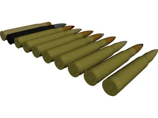 Ammo Pack 3D Model preview