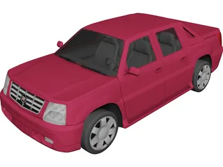 Cadillac Escalade 3D Model preview