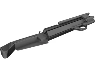 Plasma Launcher 3D Model preview