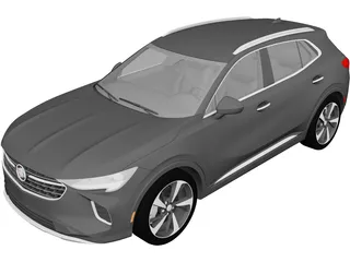 Buick Envision (2021) 3D Model preview