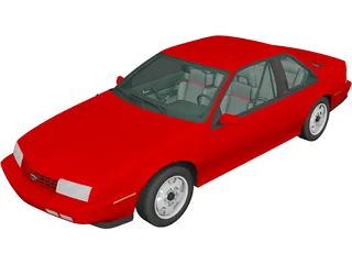 Chevrolet Beretta GT (1988) 3D Model preview