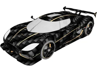 Koenigsegg Agera RS (2015) 3D Model preview