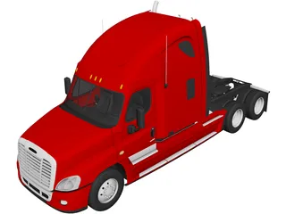 Freightliner Cascadia (2011) 3D Model preview