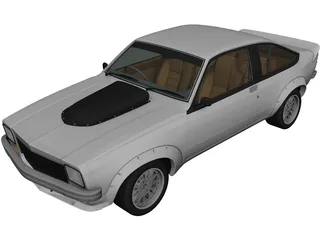 Holden Torana A9X (1977) 3D Model preview