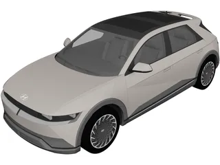 Hyundai Ioniq 5 (2022) 3D Model preview