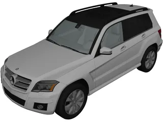 Mercedes-Benz GLK 350 (2010) 3D Model preview