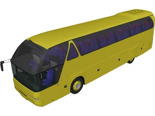 Neoplan Starliner N 516 SHD (1995) 3D Model preview