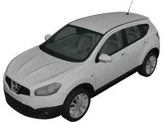 Nissan Qashqai (2010) 3D Model preview