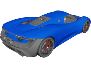 Porsche 917 Concept (2013) 3D Model preview