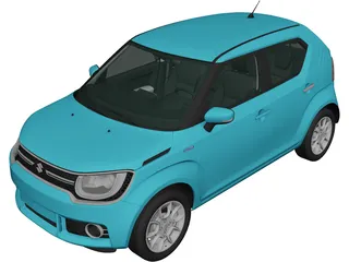 Suzuki Ignis (2019) 3D Model preview