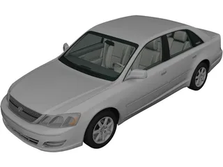 Toyota Avalon XL (2001) 3D Model preview