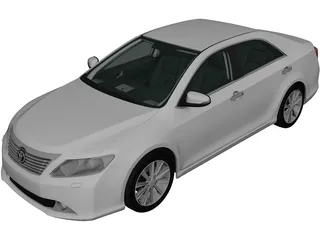 Toyota Camry (2011) 3D Model preview