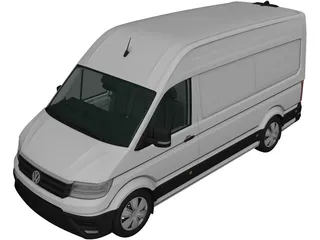 Volkswagen Crafter L1H2 (2017) 3D Model preview