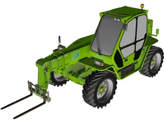 Merlo Handler 40 3D Model preview