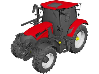 Case IH Maxxum Series 3D Model preview