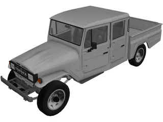 Toyota FJ Cruiser (2006) 3D Model preview