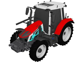Massey Ferguson MF 5S 3D Model preview