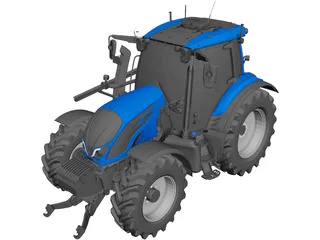 Valtra N Series 3D Model preview