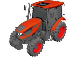 Zetor Major CL 3D Model preview