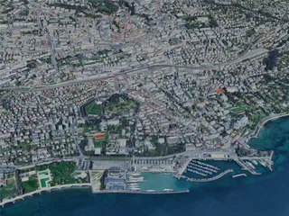Lausanne City, Switzerland (2024) 3D Model preview