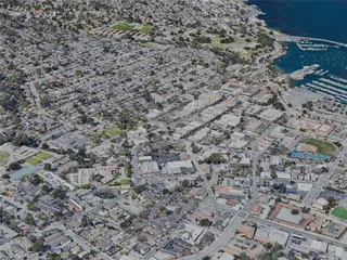 Monterey City, CA, USA (2023) 3D Model preview