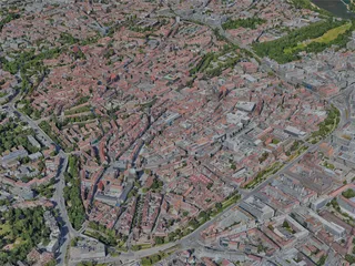 Nuremberg City, Germany (2023) 3D Model preview