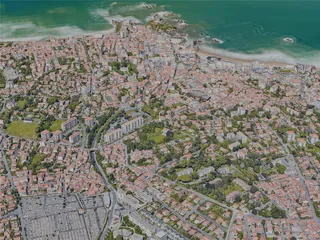 Biarritz City, France (2023) 3D Model preview