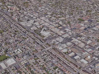 Visalia City, CA, USA (2024) 3D Model preview