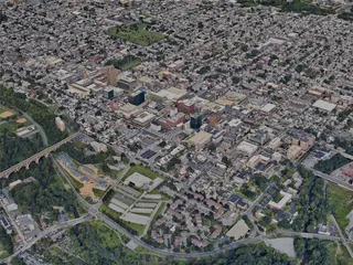 Allentown City, USA (2023) 3D Model preview
