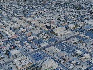 Bakersfield City, USA (2024) 3D Model preview