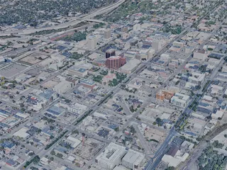 Colorado Springs City, USA (2024) 3D Model preview