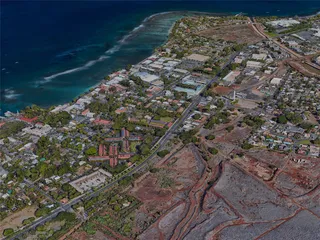 Lahaina City, USA (2024) 3D Model preview