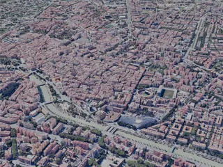 Murcia City, Spain (2023) 3D Model preview