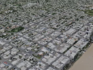Rockhampton City, Australia (2022) 3D Model preview