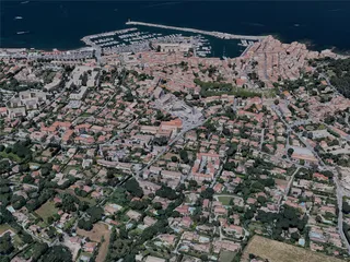 Saint-Tropez City, France (2022) 3D Model preview