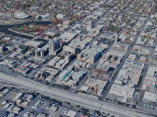 Stockton City, USA (2024) 3D Model preview