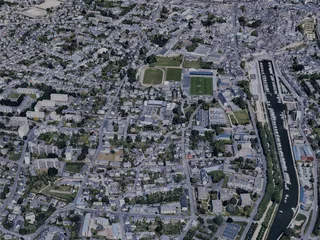 Vannes City, France (2022) 3D Model preview