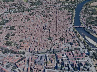 Pavia City, Italy (2023) 3D Model preview