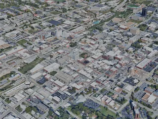 Springfield City, MO, USA (2024) 3D Model preview