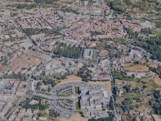 Viseu City, Portugal (2023) 3D Model preview