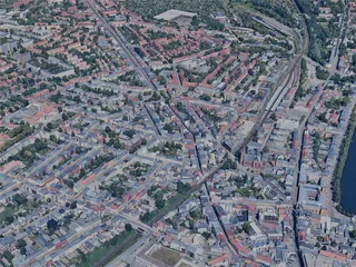 Schwerin City, Germany (2023) 3D Model preview