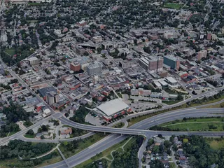 St. Catharines City, Canada (2023) 3D Model preview
