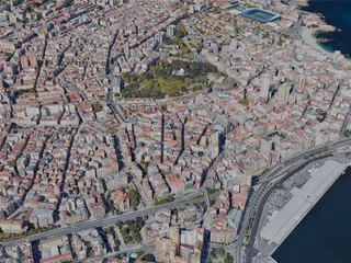 A Coruna City, Spain (2023) 3D Model preview