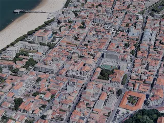 Arcachon City, France (2022) 3D Model preview