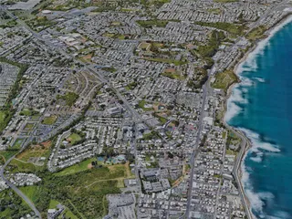 Arecibo City, Puerto Rico (2022) 3D Model preview